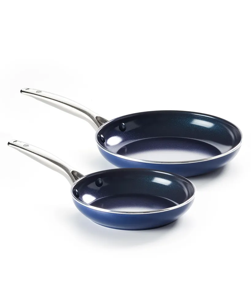 Style Nonstick Cookware Frying Pan, 11.25-Inch, Blue
