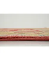 Bayshore Home Harik Har1 Red 8' x 11' Area Rug