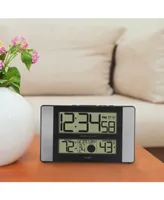 La Crosse Technology Atomic Digital Clock with Indoor and Outdoor Temperature