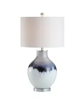 Jonathan Y Mia 27" Glass/Metal Led Table Lamp