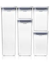 Oxo Pop 5-Pack Food Storage Container Set