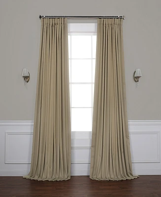 Half Price Drapes Classic Taupe Extra Wide Room Darkening Curtain