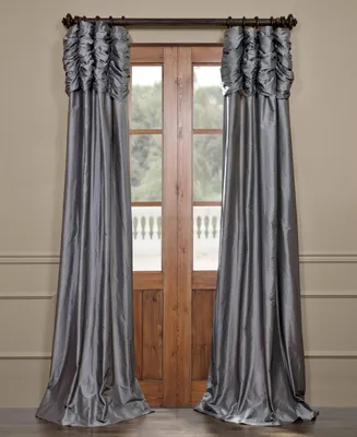 Exclusive Fabrics & Furnishings Ruched Taffeta Panel