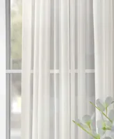 Half Price Drapes Solid Off White Extra Wide Sheer Curtain