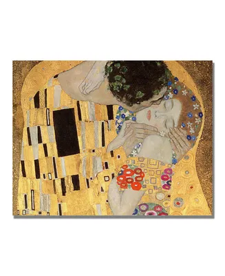 Gustav Klimt 'The Kiss' Canvas Art