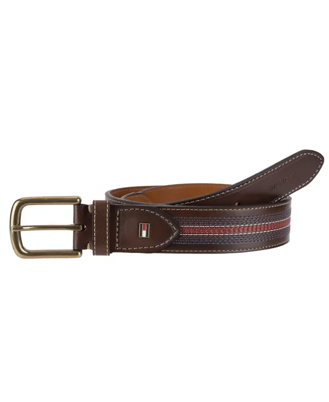 Tommy Hilfiger Belt Braided Leather Belt, $32, Macy's