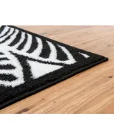 Bayshore Home Politan Pol6 Black 5' x 8' Area Rug