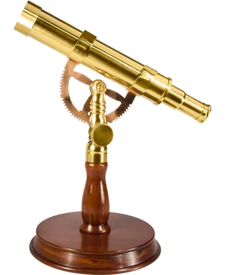 Barska 6x30 Spyscope, Anchormaster with Mahogany Desktop Pedestal
