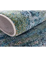 Bayshore Home Crisanta Crs7 Light Blue 8' x 10' Area Rug