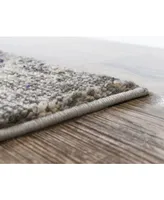 Closeout! Bayshore Home Brio Bri3 Gray 5' x 8' Area Rug