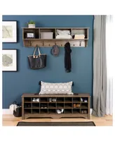 Prepac 60" Wide Hanging Entryway Shelf