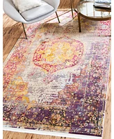 Bayshore Home Kenna Ken7 Multi 8' 4" x 10' Area Rug