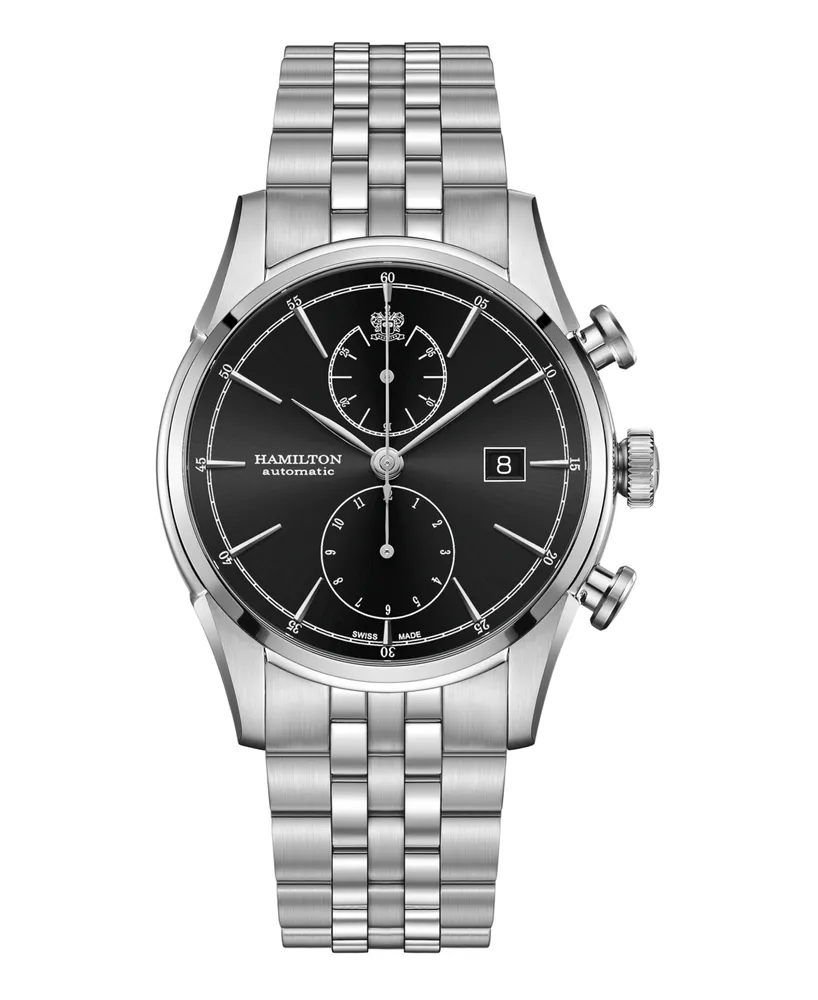 Hamilton Men's Swiss Automatic Spirit Of Liberty Stainless Steel Bracelet Watch 42mm