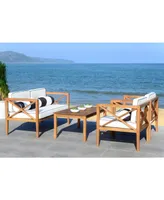 Nunzio 4Pc Outdoor Seating Set with Pillows