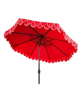 Elegant Valance 9' Auto Tilt Umbrella