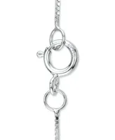 Diamond Teardrop 18" Pendant Necklace 14k White Gold, Yellow Gold and Rose (1/8 ct. t.w.)