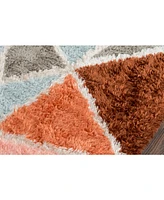 Novogratz Retro Ret-1 Multi 2' x 3' Area Rug