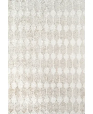 Novogratz Retro Ret-4 Taupe 2'3" x 7'6" Runner Area Rug