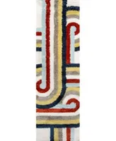 Novogratz Retro Ret 5 Multi Runner Area Rug Collection