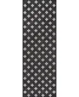 Novogratz Villa Vi- Charcoal 2'7" x 7'6" Runner Outdoor Area Rug