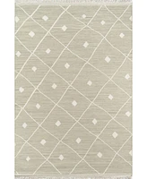 Erin Gates Thompson Tho-3 Appleton Ivory 5' x 7'6" Area Rug