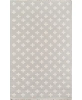 Novogratz Topanga Top 1 Gray Area Rug Collection