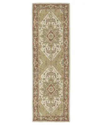 Kaleen Solomon Micah-54 Gold 2'6" x 8' Runner Rug