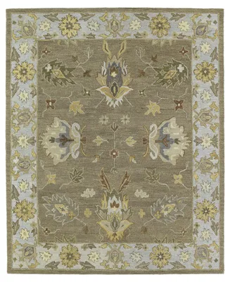 Kaleen Brooklyn Delaney-03 Mocha 8' x 11' Area Rug