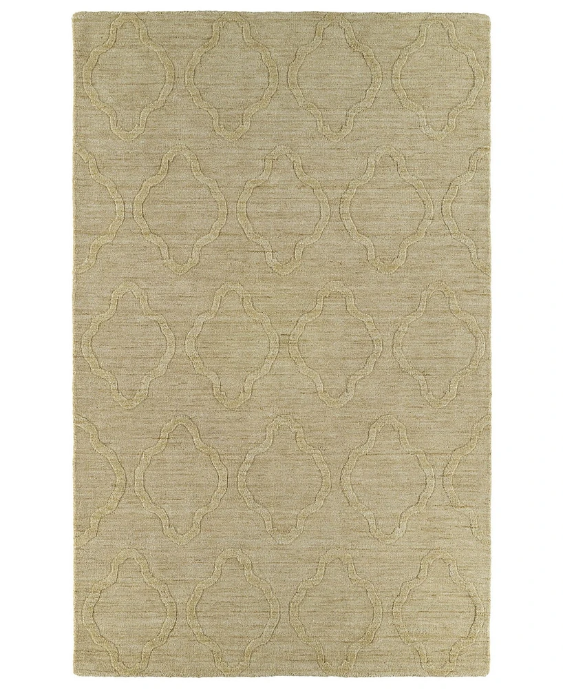 Kaleen Imprints Modern IPM02-28 Yellow 5' x 8' Area Rug