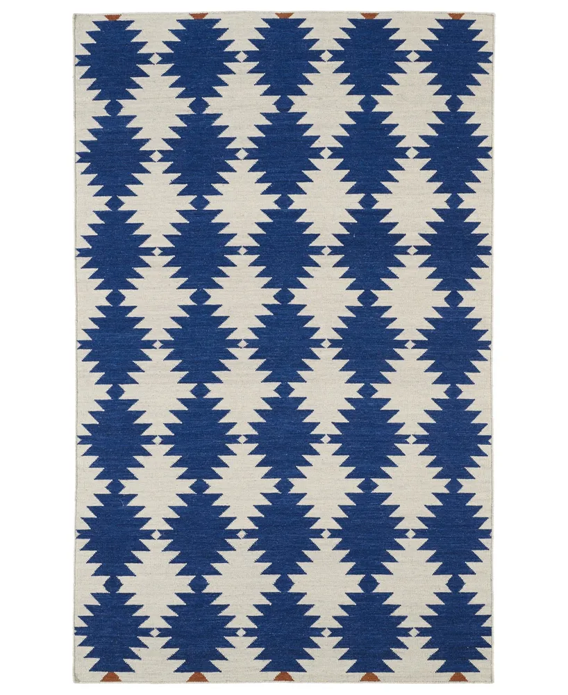 Kaleen Nomad NOM02-22 Navy 8' x 10' Area Rug