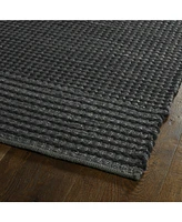 Kaleen Colinas COL01-38 Charcoal 5' x 7'6" Area Rug