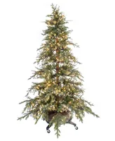 TreeKeeper Medium Upright Christmas Tree Storage Bag with Wheels