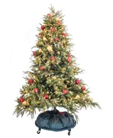 TreeKeeper Upright Assembled Christmas Tree Bag with Wheels, 7'-9' trees