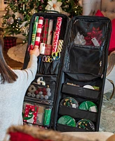 TreeKeeper Rolling Vertical Wrapping Paper Storage Container
