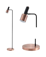 Jonathan Y Brady 59.50" Metal Led Task Floor Lamp