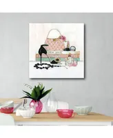 Courtside Market Fashionista I 30" x 30" Gallery-Wrapped Canvas Wall Art