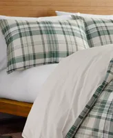 Eddie Bauer Timbers Plaid Duvet Cover Set