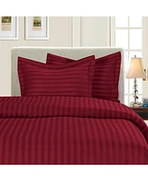 Elegant Comfort Luxurious Stripe Wrinkle-Free -Pc. Duvet Cover Set