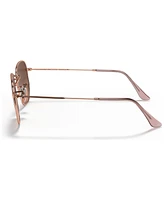 Ray-Ban Unisex Sunglasses, RB3548N Hexagonal Flat Lenses