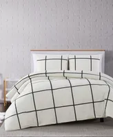 Truly Soft Kurt Windowpane 3-Pc. Full/Queen Comforter Set