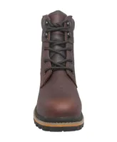 AdTec Men's 6" Work Boot Brown