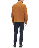 Tommy Hilfiger Men's Classic Front-Zip Filled Micro-Twill Jacket