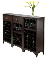 Ancona 3-Piece Modular Wine Cabinet Set