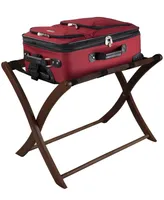 Winsome 94420 Antique Walnut Beechwood Rack Luggage