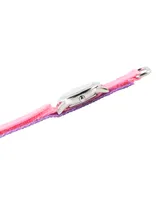 EwatchFactory Girl's Disney Toy Story 4 Bo Peep Pink Stainless Steel Time Teacher Strap Watch 32mm