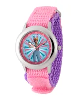 EwatchFactory Girl's Disney Toy Story 4 Bo Peep Pink Stainless Steel Time Teacher Strap Watch 32mm