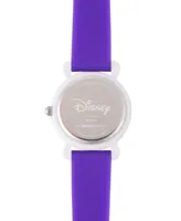 EwatchFactory Girl's Disney Minnie Mouse Purple Plastic Time Teacher Strap Watch 32mm