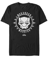 Marvel Men's Black Panther Wakanda Warrior Short Sleeve T-Shirt