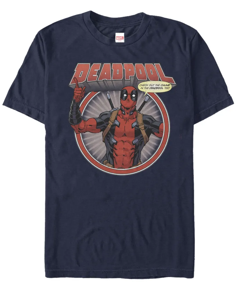 Marvel Men's Comic Collection Deadpool Check Out The Chump -Shirt