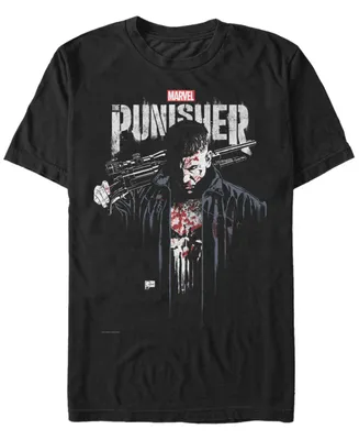 Marvel Men's Punisher The Portrait Short Sleeve T-Shirt